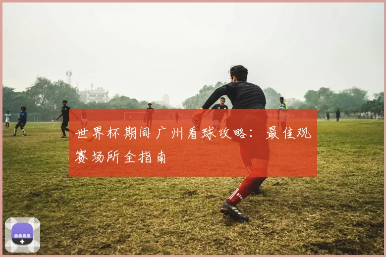 世界杯期间广州看球攻略：最佳观赛场所全指南